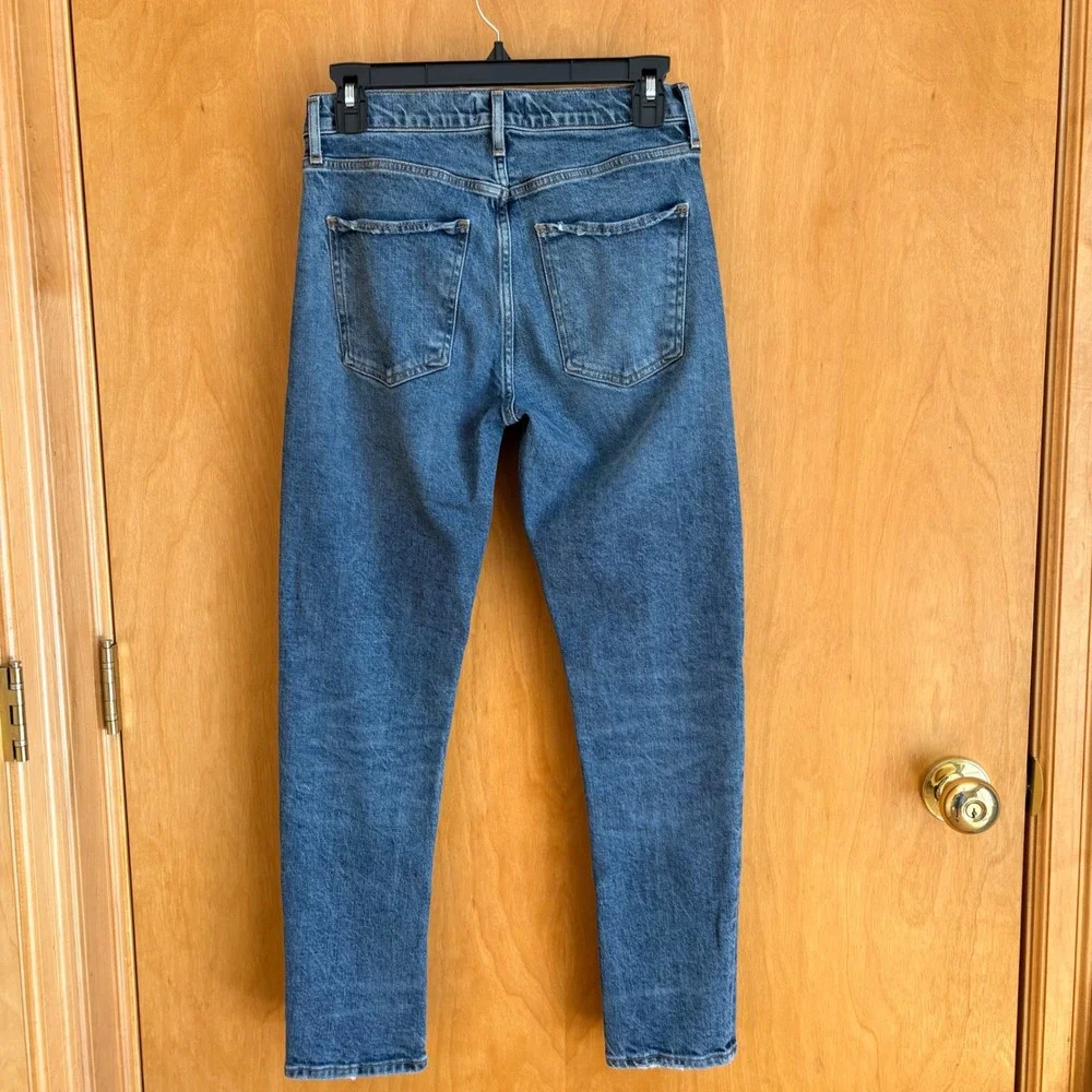 Agolde Toni Slim Straight Jeans Womens 26 Blue High Rise‎ A133C-3002